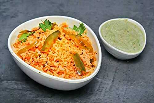 Capsicum Tomato Rice