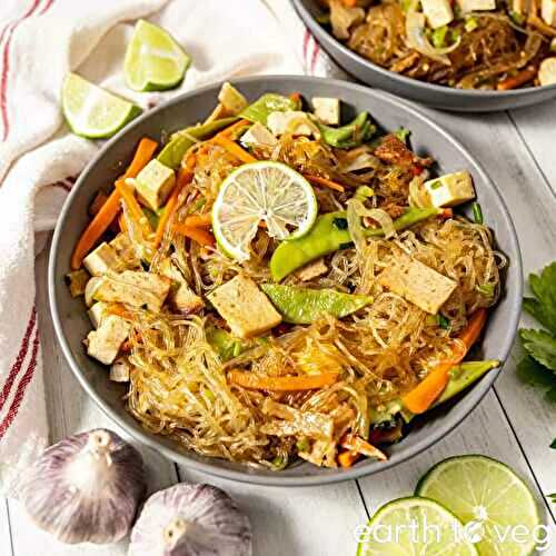 Vegan Pancit Bihon
