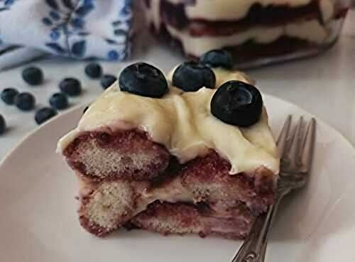 Lemon Blueberry Tiramisu