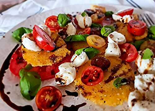Caprese Polenta Salad