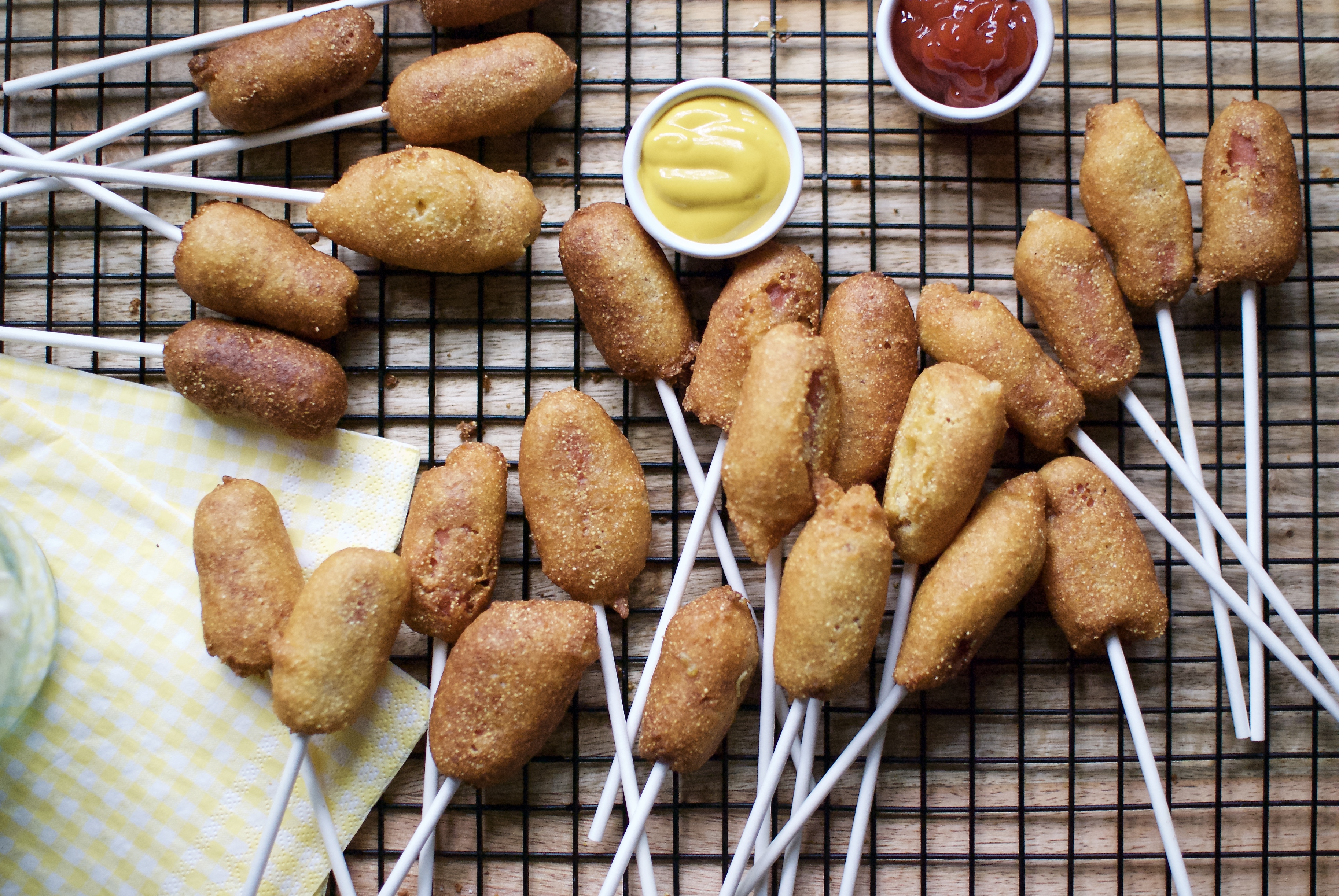 Quick & easy corn pups