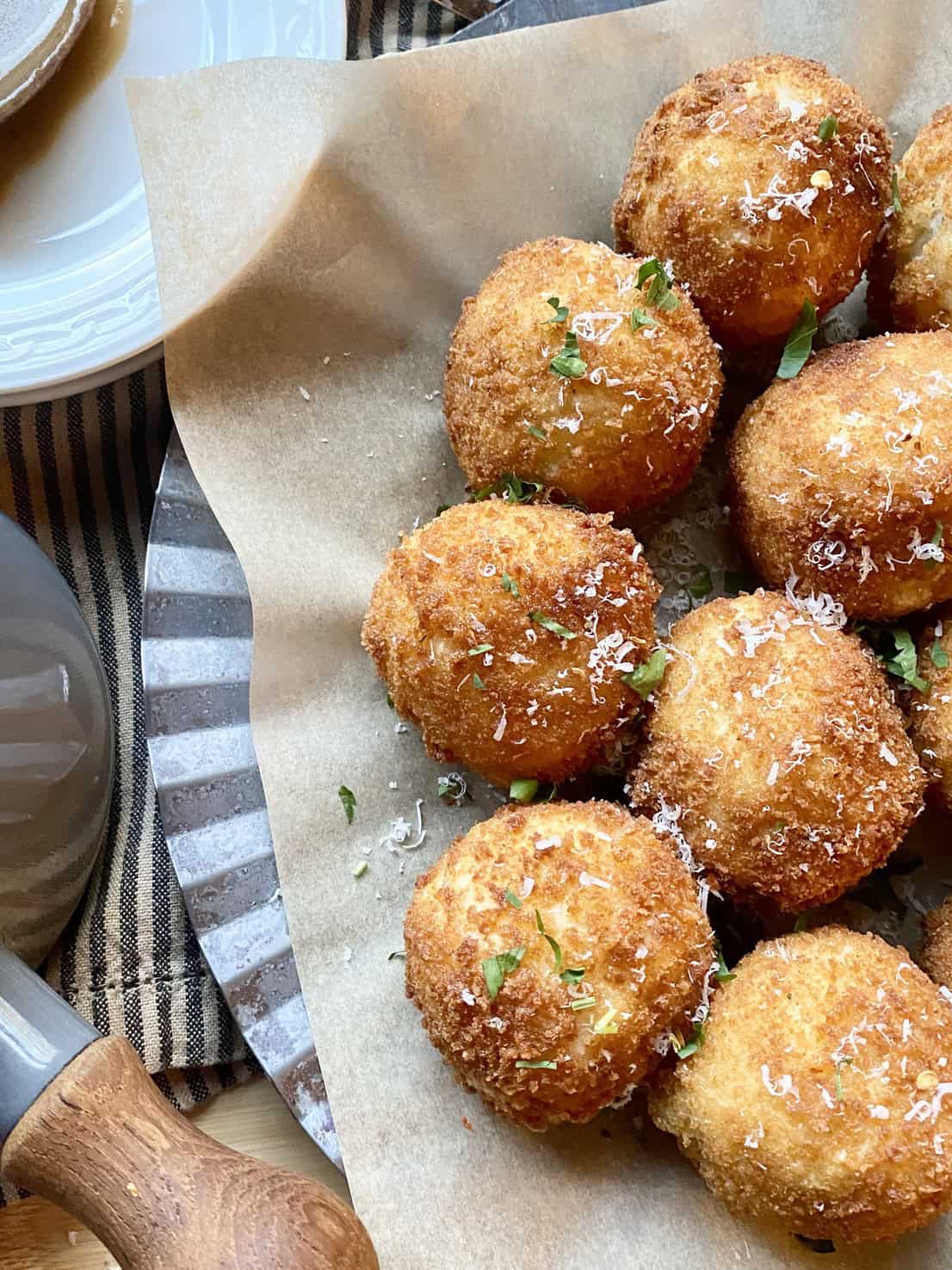 Leftover turkey feast balls