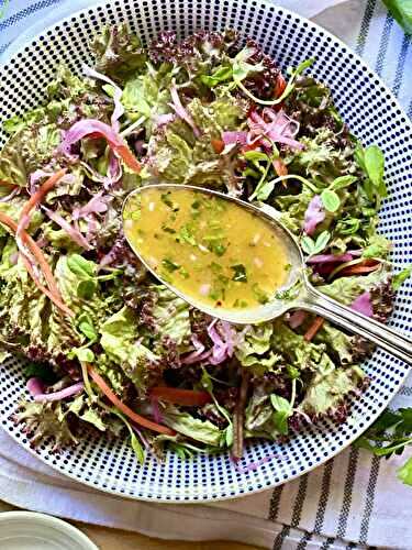 Classic French Dijon Vinaigrette