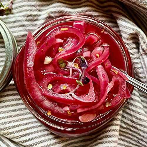 Flavorful Pickled Red Onions