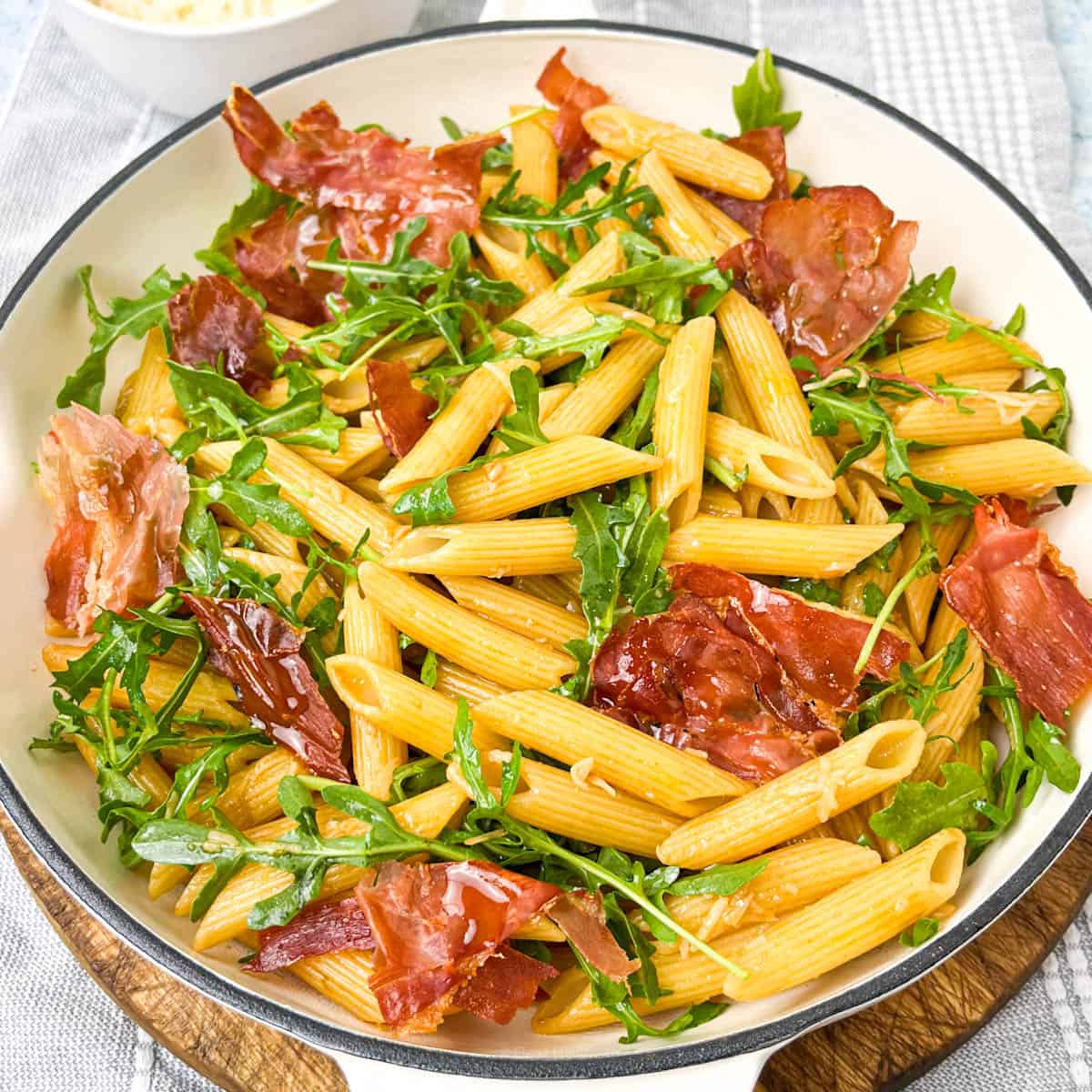 Easy Pasta With Crispy Prosciutto