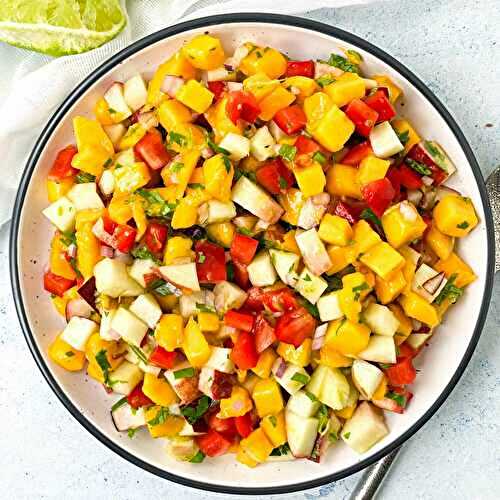 Peach Mango Salsa