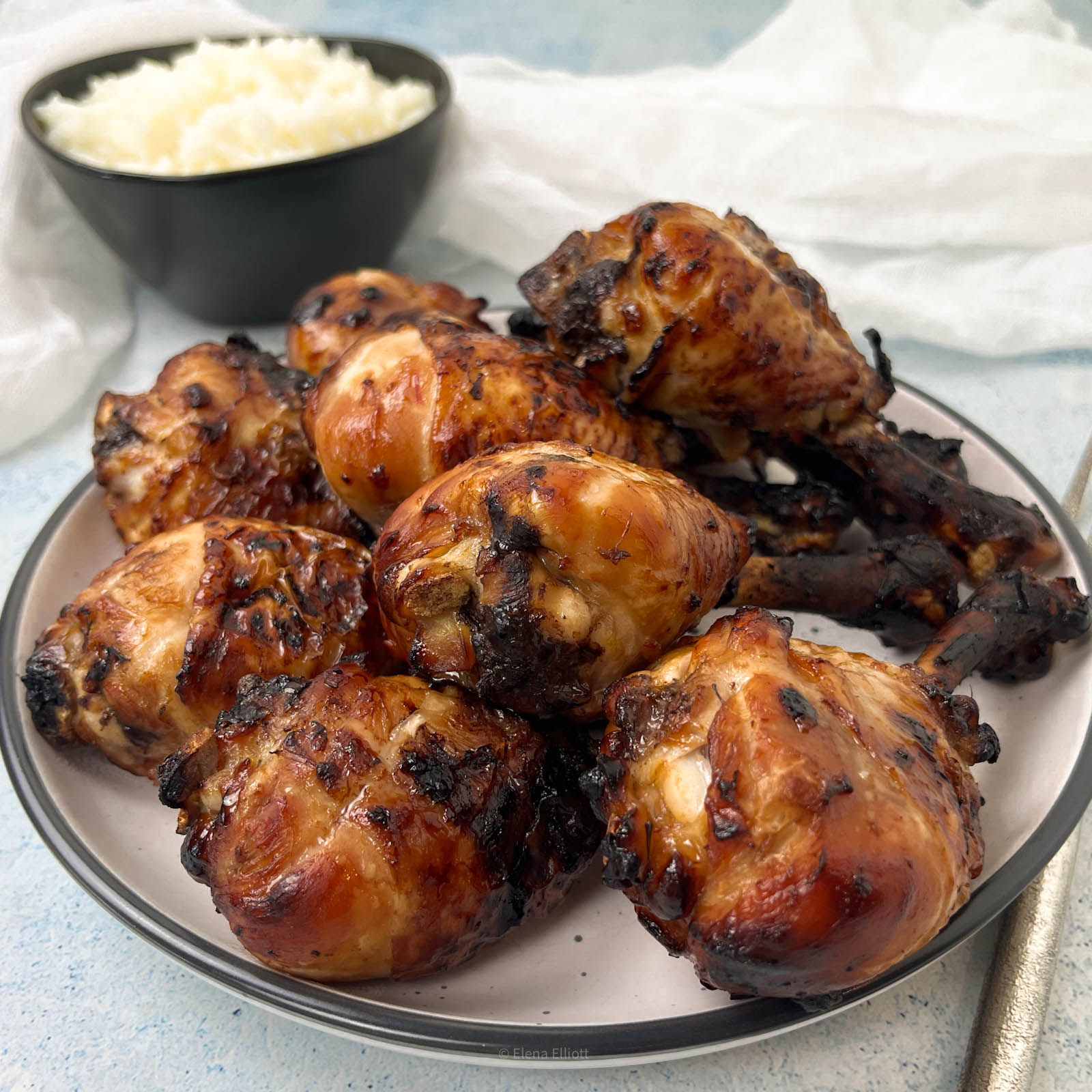 Easy Baked Chicken Drumsticks (In Honey Soy Marinade)