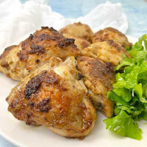 Garlic Butter Chicken Thighs - Quick and Easy Recipe