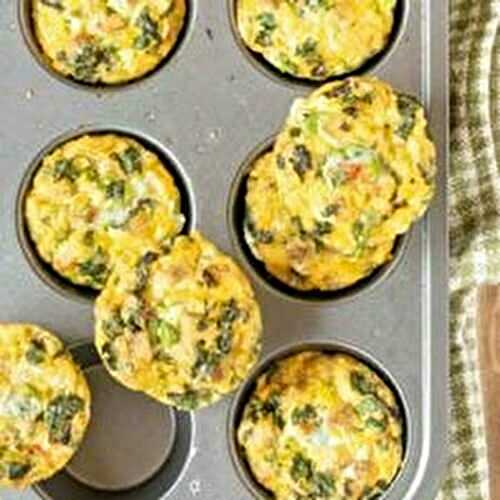 Sausage, Egg, and Cheese Muffins