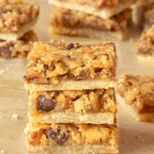 Chocolate Pecan Pie Bars (no corn syrup)