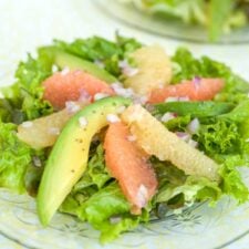 Bright and Refreshing Avocado Grapefruit Salad Recipe 