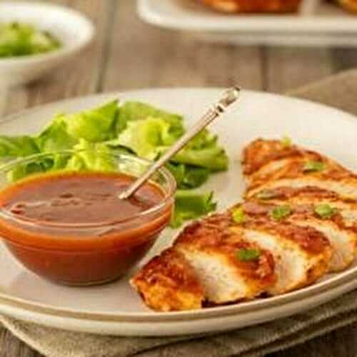 BBQ Chicken Breasts Baked in the Oven