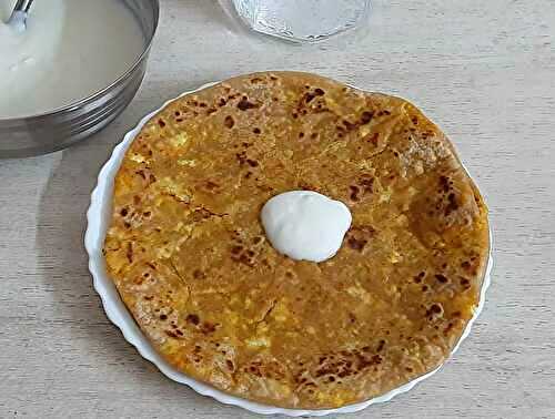 Paneer paratha