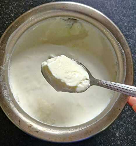 Homemade Thick Curd