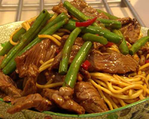 Beef and Bean Noodles Recipe – Awesome Cuisine