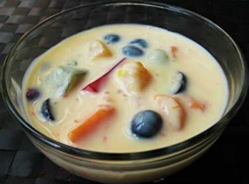 Fruit Custard Recipe – Awesome Cuisine