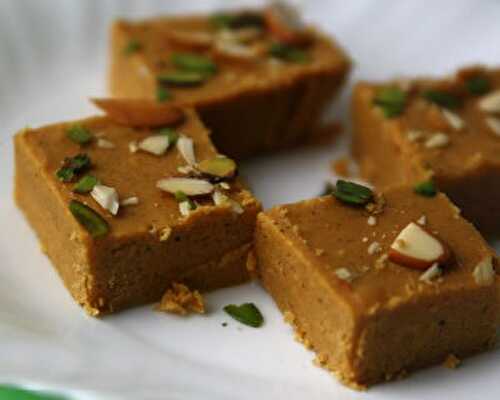 Green Gram Burfi Recipe – Awesome Cuisine