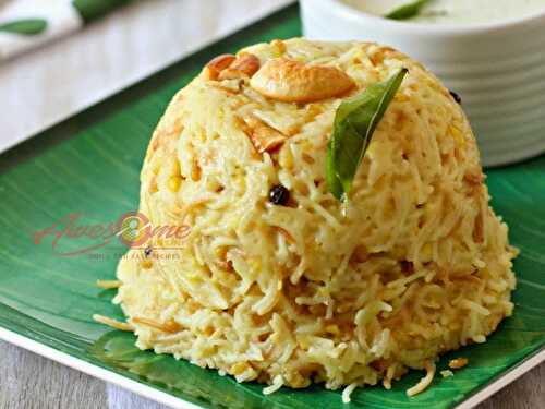 Vermicelli Pongal Recipe – Awesome Cuisine