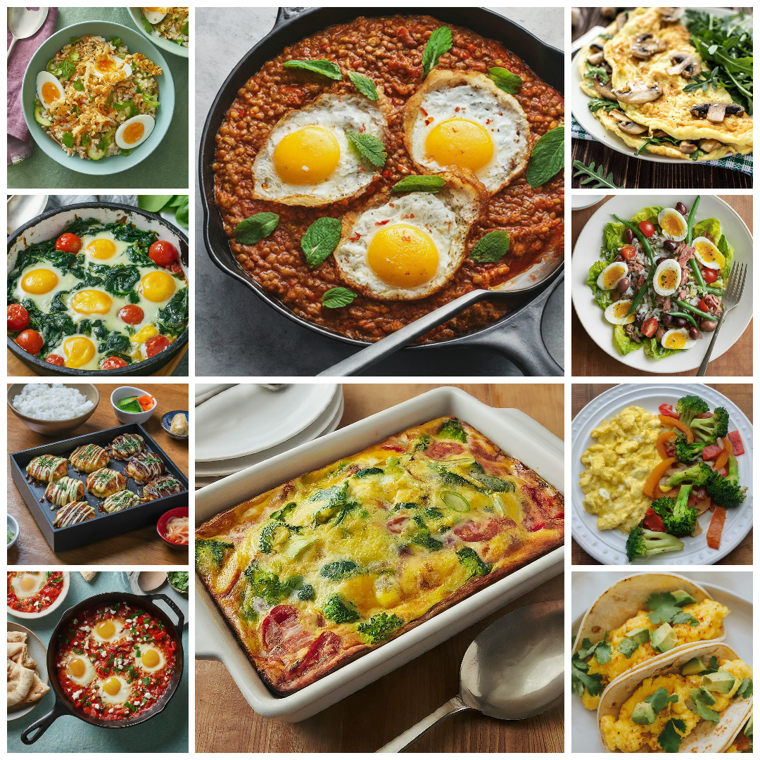 10 Easy Egg Recipes for Dinner