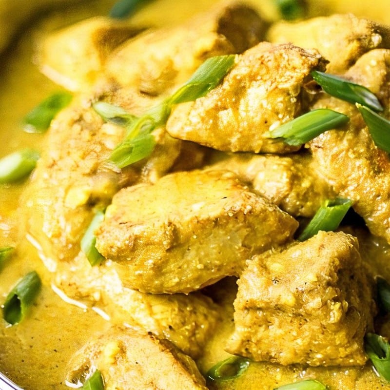 Chicken Curry with Coconut Milk