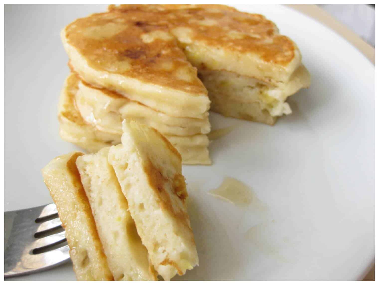 Banana Yoghurt Pancakes