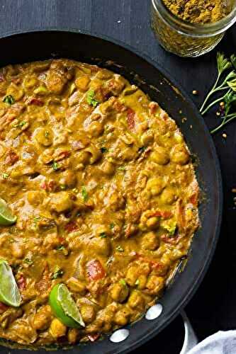 Coconut Chickpeas Curry