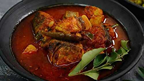 Meen Vevichathu (Red Fish Curry)