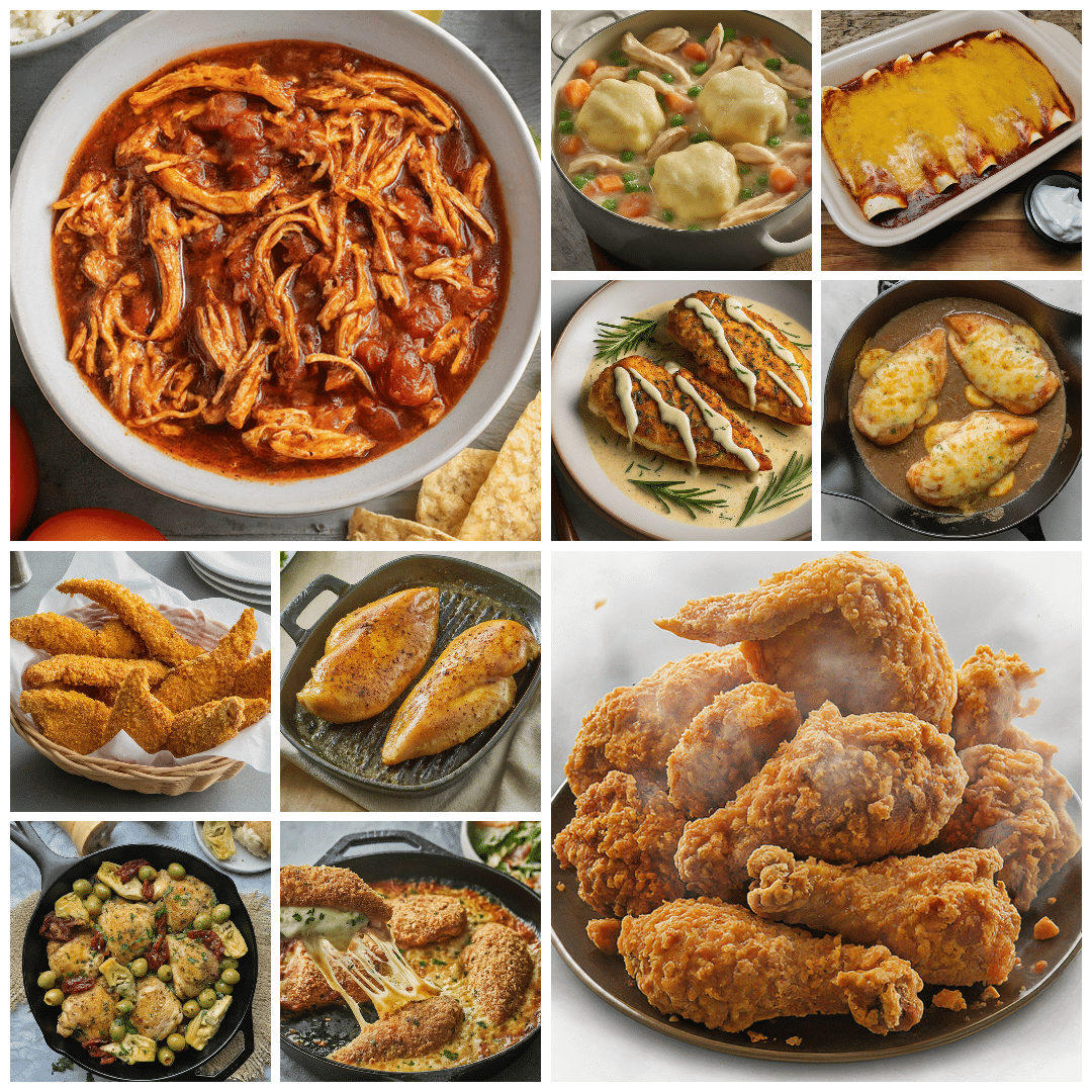 Top 12 Easy Chicken Recipes For Dinner With Few Ingredients