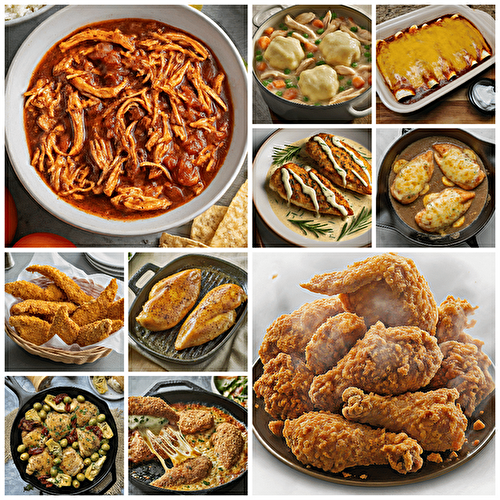 Top 12 Easy Chicken Recipes For Dinner With Few Ingredients