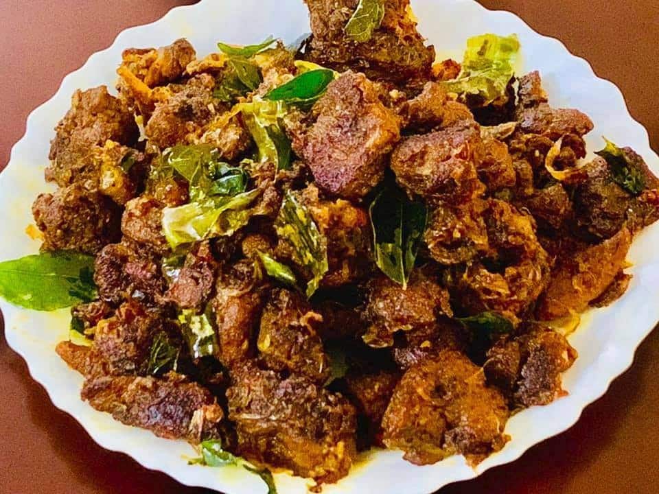 Orange Marinated Mutton Roast