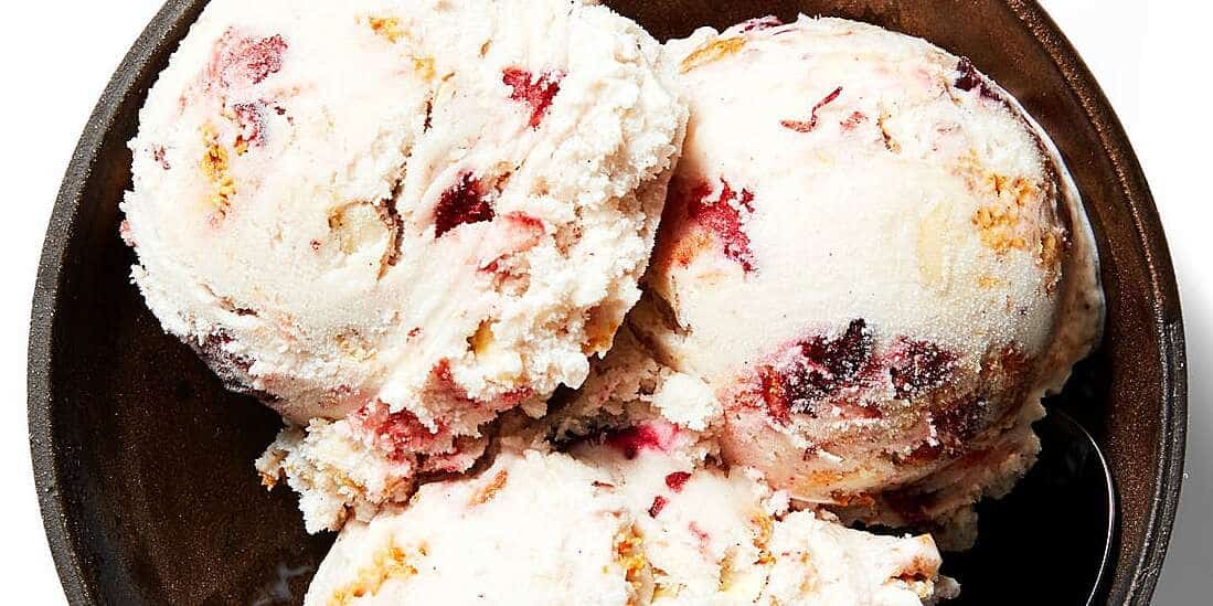 Cherry Almond Ice Cream