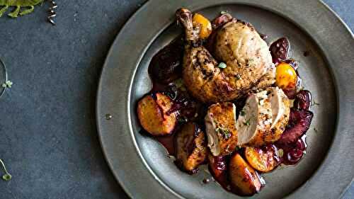 Chicken with Plums