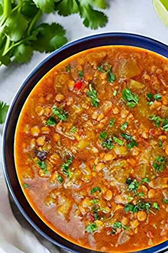 Lauki Chana Dal in Coconut Milk