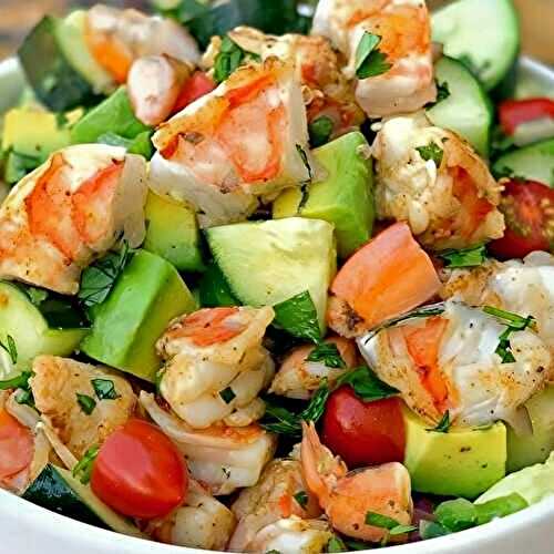 Shrimp and Avocado Salad