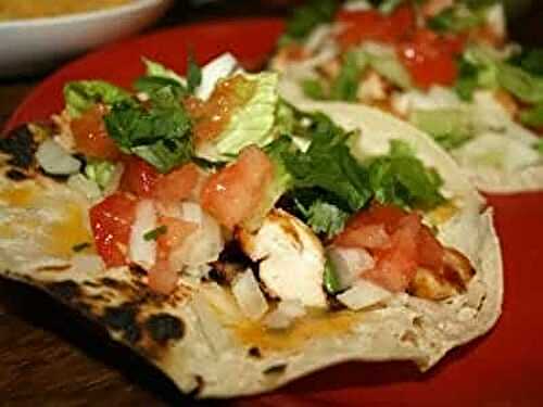 Grilled Chicken Tacos