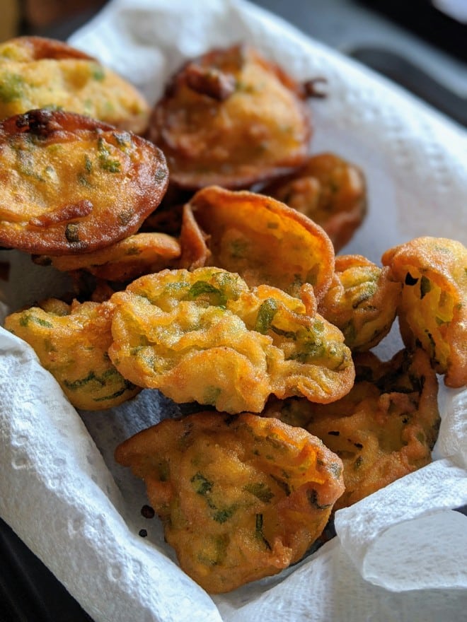 Stuffed Potatoes in Fenugreek And Spinach Curry