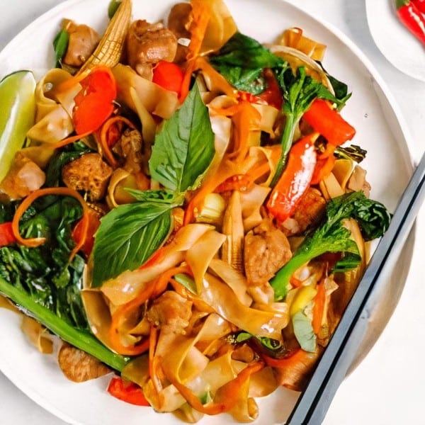 Pad Kee Mao (Drunken Noodles)