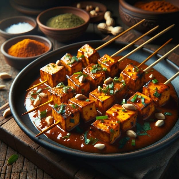 Paneer Satay