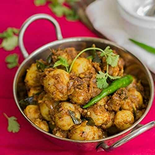 Chettinad style Potato Masala