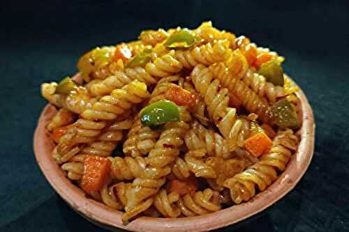 Indian style Vegetable Pasta