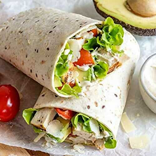 Chicken and Avocado Wrap
