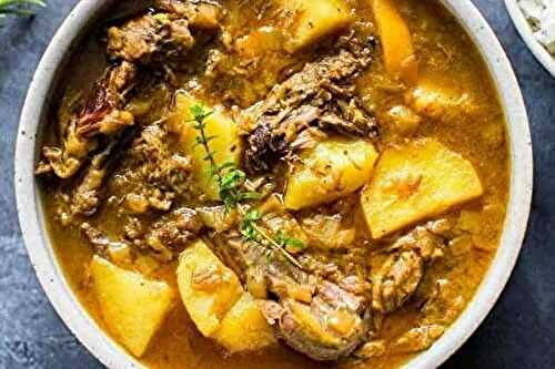 Mutton Curry with Potatoes