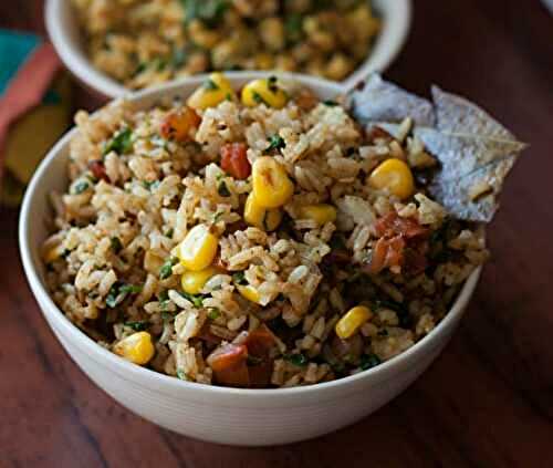 Tomato Corn Pulao