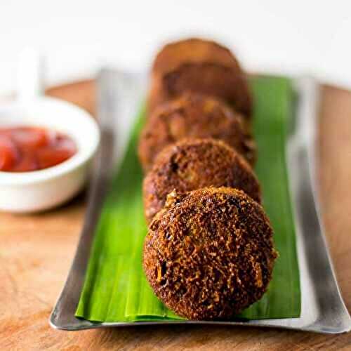 Vazhaipoo Cutlet (Banana Flower Cutlet)