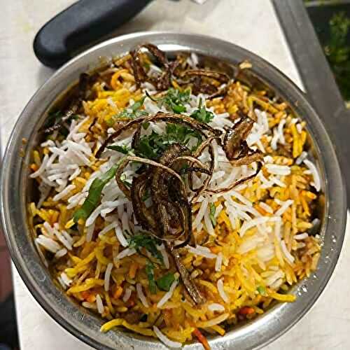 Yakhni Biryani