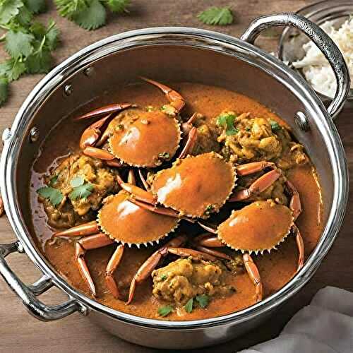 Crab Curry with Peanuts