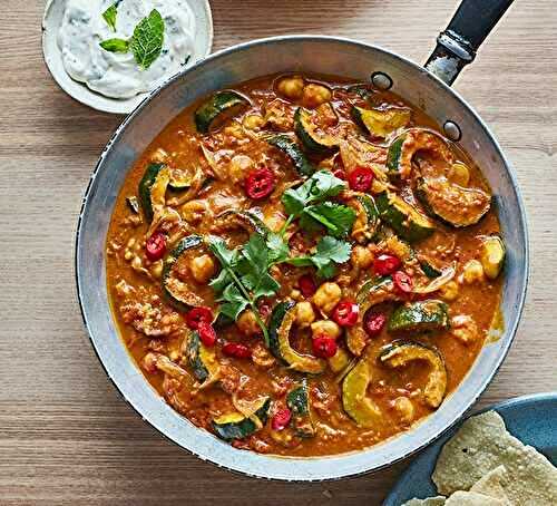 Zucchini Curry with Tomatoes