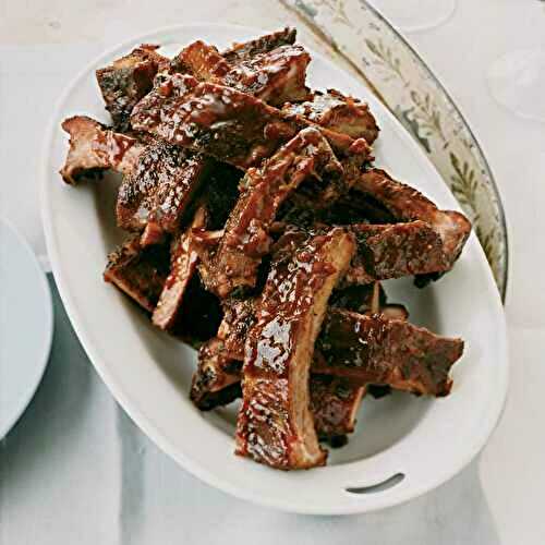 Sweet and Spicy Pork Ribs