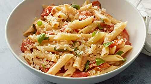 Tomato and Cheese Penne