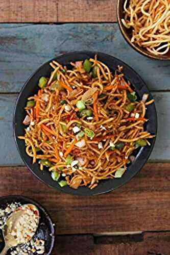 Crispy Chinese Noodles Chaat